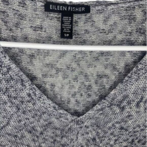 Eileen Fisher Space-Dyed Italian Knit Cord Top, Women's Small - Picture 3 of 5